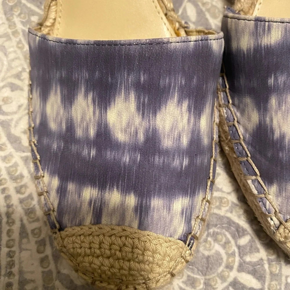 Vince camuto espadrilles venerly size 9 nwot blue white - Picture 7 of 8